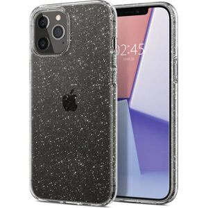 iPhone 12 Pro / 12 Spigen Liquid Crystal Cover - Gennemsigtig / Glimmer