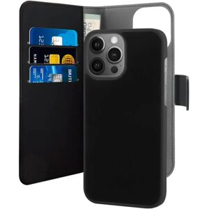 iPhone 13 Pro Puro Detachable 2-in-1 EcoLeather Wallet Cover - Sort