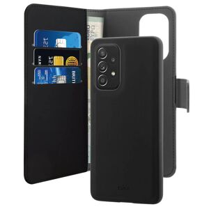 Samsung Galaxy A53 5G Puro Detachable 2-in-1 EcoLeather Wallet Cover - Sort
