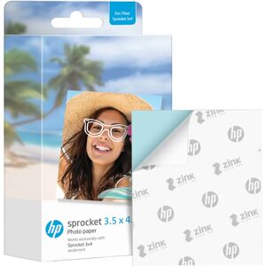 HP Sprocket (3x4) Fotopapir 8,9 x 10,8 cm - 50 Pack