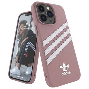 iPhone 13 Pro Adidas 3-Stripes Snap Cover - Lyserød / Hvid