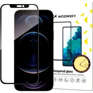 Wozinsky iPhone 14 Plus / 13 Pro Max Skærmbeskyttelse - Case-Friendly - Gennemsigtig m. Sort kant