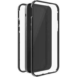 iPhone 14 Pro Max Black Rock 360° Glass Case Magnetisk Cover m. Glas For & Bagside - Sort