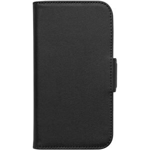 iPhone 14 Plus Key Nordfjord Slim Wallet Læder Cover m. Pung - Sort