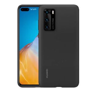 Original Huawei P40 Silikone Cover - Sort