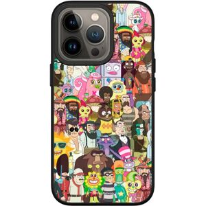 iPhone 13 Pro RhinoShield SolidSuit Cover m. Rick and Morty - Alien Parasites