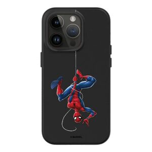 iPhone 14 Pro RhinoShield SolidSuit Cover m. Marvel - Spider-man Upside Down