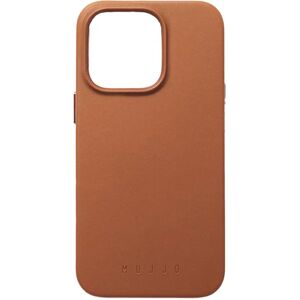 Mujjo iPhone 14 Pro Leather Case - MagSafe Kompatibel - Brun