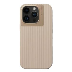 Nudient Bold iPhone 14 Pro Cover - Linen Beige