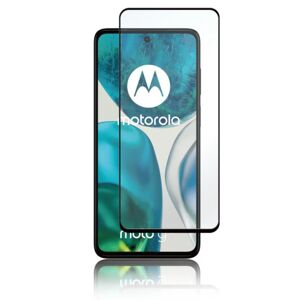 Motorola Moto G52 / G82 PANZER Premium Full-Fit Glass - Sort Ramme