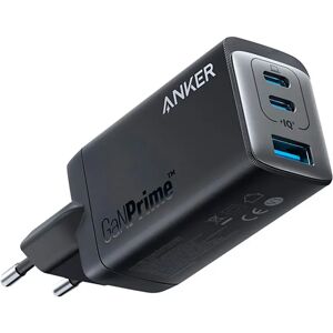 Anker 735 65W Vægoplader m. 1 x USB-A & 2 x USB-C - Sort