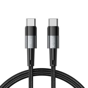 Tech-Protect Ultraboost 60W/3A USB-C til USB-C Kabel 2m - Sort