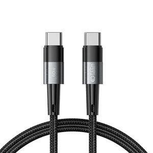 Tech-Protect Ultraboost 60W/3A USB-C til USB-C Kabel 1m - Sort