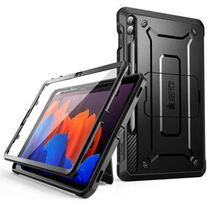 Samsung Galaxy Tab S9 FE+ (Plus) Håndværker Cover - Supcase Beetle Unicorn Pro Cover m. Beskyttelsesfilm - Sort