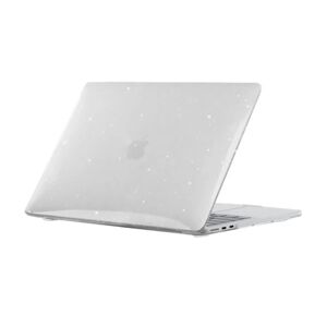 MacBook Air 13 M2/M3 (2022-2024) Tech-Protect Smartshell Cover - Glitter Clear