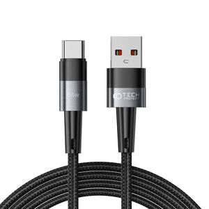 Tech-Protect Ultraboost 66W/6A USB-A til USB-C Kabel 2m - Sort