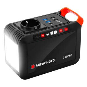 AgfaPhoto Powercube 100Pro Powerstation 88.8Wh - Sort