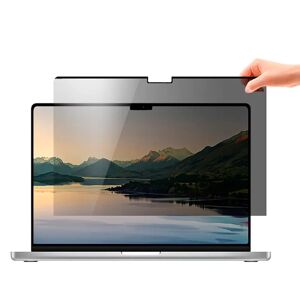 MacBook Air 15 M2/M3 (2023-2024) 4smarts Magnetisk Privacy Beskyttelsesfilm - Gennemsigtig
