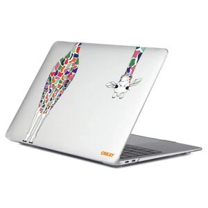 MacBook Pro 13 (2020-2022) ENKAY Hårdt Plastik Cover m. Motiv - Giraf