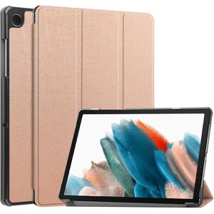 TABLETCOVERS.DK Samsung Galaxy Tab A9 Tri-Fold Læder Cover m. Ståfunktion - Rose Gold