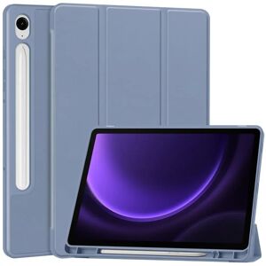 TABLETCOVERS.DK Samsung Galaxy Tab S9 FE Magnetisk Tri-Fold Læder Cover m. Pencil Holder - Lilla