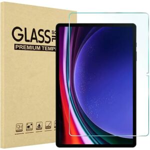 TABLETCOVERS.DK Samsung Galaxy Tab S9 FE+ (Plus) Hærdet Glas - Skærmbeskyttelse - Gennemsigtig