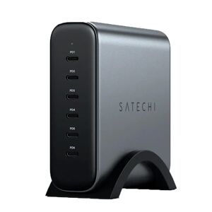 Satechi USB-C 200W GaN PD Travel Charger 6 x USB-C - Space Grey
