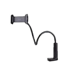 Awei X3 Skrivebords Holder Til Mobil / Tablet - Max Størrelse: 120-200mm - Sort