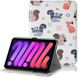 TABLETCOVERS.DK iPad Mini (2021) Cover m. Kortholder & Touch Pen Holder - 