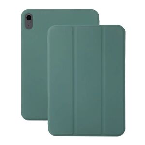 TABLETCOVERS.DK iPad Mini (2021) Magnetisk Tri-Fold Cover - Mørkegrøn