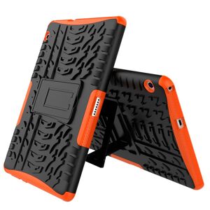 TABLETCOVERS.DK Huawei MediaPad T3 10 Håndværker Cover - Slim 2-in-1 Cover - Sort / Orange