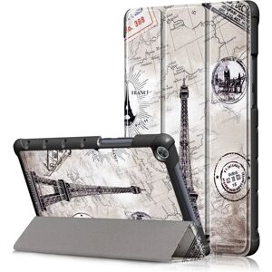 TABLETCOVERS.DK Huawei MediaPad M5 Lite 8 Læder Cover m. Folde & Standerfunktion - Eiffel Tower