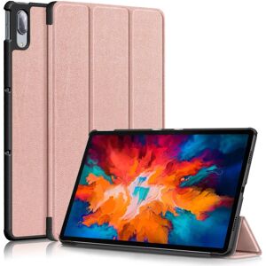 TABLETCOVERS.DK Lenovo Tab P11 Pro Tri-fold Flip Cover m. Vågeblus Funktion - Rose Gold