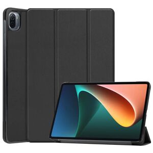 TABLETCOVERS.DK Xiaomi Pad 5 / 5 Pro Tri-fold Flip Cover m. Stylus Holder - Sort