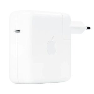 Original Apple USB-C-strømforsyning på 67W (MKU63ZM/A) - Hvid