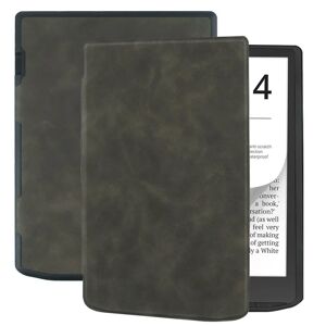 TABLETCOVERS.DK PocketBook InkPad 4 Læder Flip Cover - Sort
