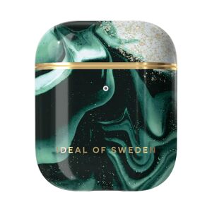iDeal Of Sweden AirPods (1 & 2. gen.) Fashion Case Golden Olive Marble
