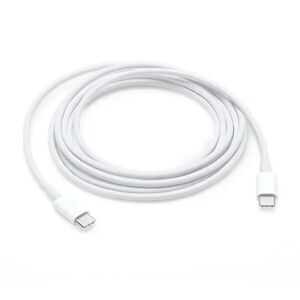 Original Apple USB-C til USB-C Kabel - 2m - Hvid (MLL82ZM/A)