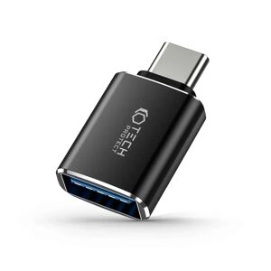 Tech-Protect Ultraboost USB-C til USB-A Adapter - Sort