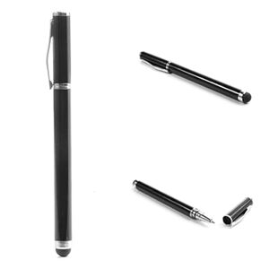 TABLETCOVERS.DK Touch Pen Universal m. Kuglepen Sort