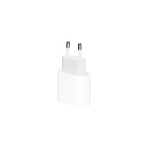 Apple 20W USB-C Power Adapter - Strømforsyningsadapter - 20 Watt (24 pin USB-C)
