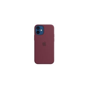 Apple - Bagsidecover til mobiltelefon - med MagSafe - silicone - blommefarvet - for iPhone 12 mini