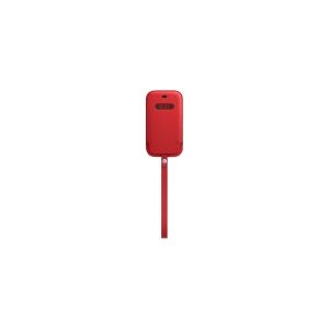 Apple - (PRODUCT) RED - beskyttelsesomslag til mobiltelefon - med MagSafe - læder - rød - for iPhone 12 mini