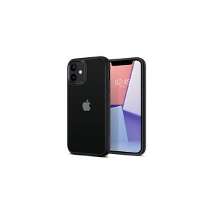 Spigen Ultra Hybrid, Cover, Apple, iPhone 12 mini, 13,7 cm (5.4), Sort, Transparent