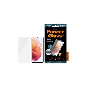 PanzerGlass™   AntiBacterial - Skærmbeskytter for mobiltelefon - Edge-to-Edge fit - Krystalklar   Samsung Galaxy S21 5G
