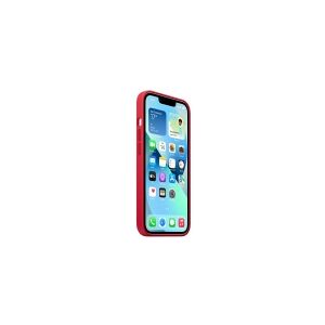 Apple - (PRODUCT) RED - bagsidecover til mobiltelefon - med MagSafe - silicone - rød - for iPhone 13