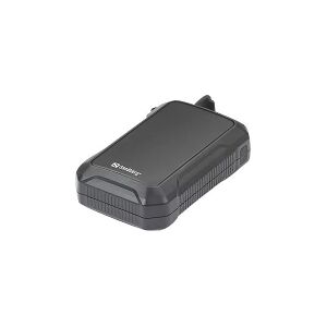 Sandberg Active Hand Warmer Powerbank - 10000 mAh - Silikone - Vandtæt - Indbygget LED Lygte - Sort