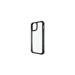 PanzerGlass SilverBullet - Black Edition - bagsidecover til mobiltelefon - grov - polykarbonat, polymetyl metakrylat (PMMA), 100 % genbrugt thermoplastisk polyurethan (TPU) - sort ramme, klar bagside - for Apple iPhone 13 mini