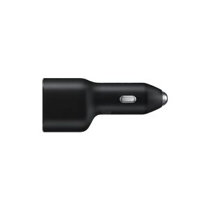 Samsung EP-L4020 - Bilstrømsadapter - 40 Watt - FC - 2 output-stikforbindelser (USB, 24 pin USB-C) - sort