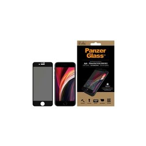 PanzerGlass™   Privacy & Case-Friendly - Skærmbeskytter for mobiltelefon - Edge-to-Edge fit - rammefarve sort   Apple iPhone 6/6s/7/8/ SE (2nd generation)